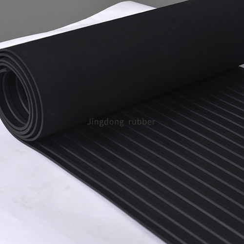 Wide Ribbed Rubber Flooring Wide Ribbed Rubber Flooring