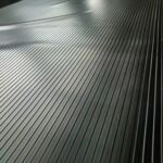 Wide Ribbed Rubber Flooring